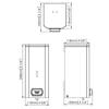 Mediclinics dozownik mydła w pianie DJF0032C - obrazek 2