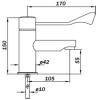 Bateria umywalkowa z uchwytem lekarskim AKC2058 - obrazek 2