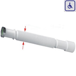 Syfon elastyczny umywalkowy dla osób niepełnosprawnych AK075
