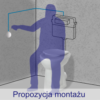 WC bidet stojący dla seniorów oraz osób niepełnosprawnych z odpływem pionowym 10205 - obrazek 4