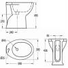 Bidet stojący dla seniorów oraz osób niepełnosprawnych 10207 - obrazek 2