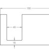 Wanna z drzwiami umiejscowionymi prawostronnie lub lewostronnie 1500x700 COMFORT15 - obrazek 2