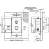 Bateria prysznicowa bezdotykowa elektroniczna CASHFIT - obrazek 2