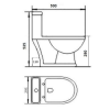 WC kompakt dla dzieci AKCKT.0051 - obrazek 2