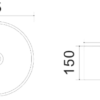 Umywalka dziecięcia AKCTR4033 - obrazek 2