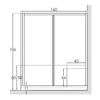 Brodzik z siedziskiem dla niepełnosprawnych BOX140/150/160/170 - obrazek 7