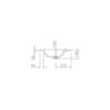 Umywalka wielostanowiskowa naszafkowa AKCDWT CONTOUR 555 900 - obrazek 4
