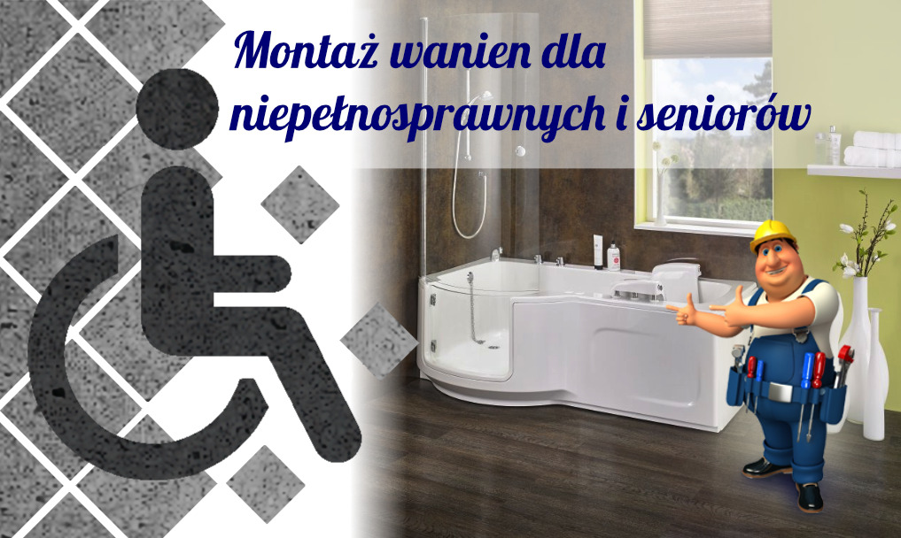 You are currently viewing Montaż wanien dla niepełnosprawnych seniorów – dostosowanie łazienki