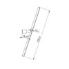Lustro uchylne w ramie ze stali nierdzewnej mat 700x500 AKC700500M - obrazek 3