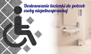 Read more about the article Dostosowanie łazienki do potrzeb osoby niepełnosprawnej w domu, placówce medycznej, hotelu