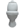 WC kompakt dla dzieci z odpływem poziomym CK311 - obrazek 3