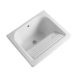 Zlew gospodarczy 610×510 mm 185-V161