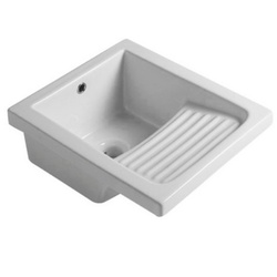 Zlew gospodarczy 455×515 mm 185-V163